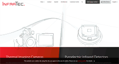 Desktop Screenshot of infratec-infrared.com